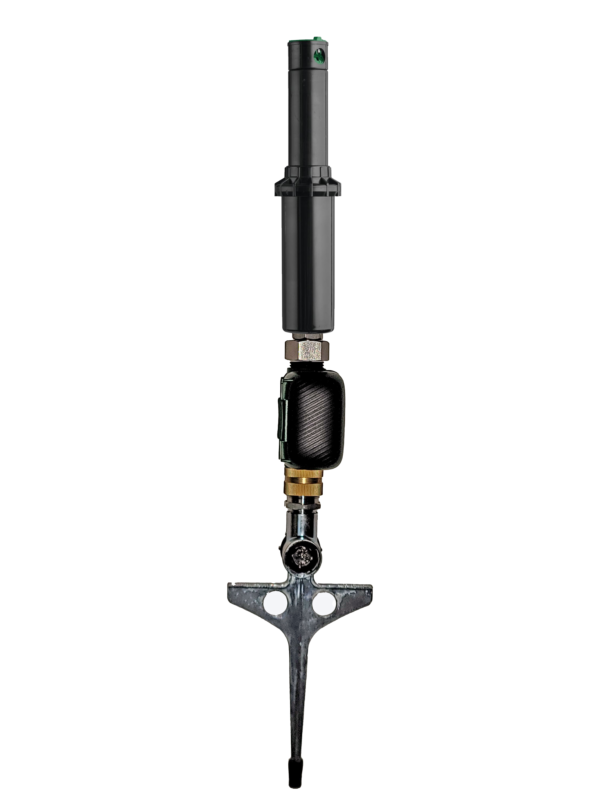 image of a smart irrigation sprinkler system